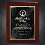 Aberdeen Rosewood Plaque 9